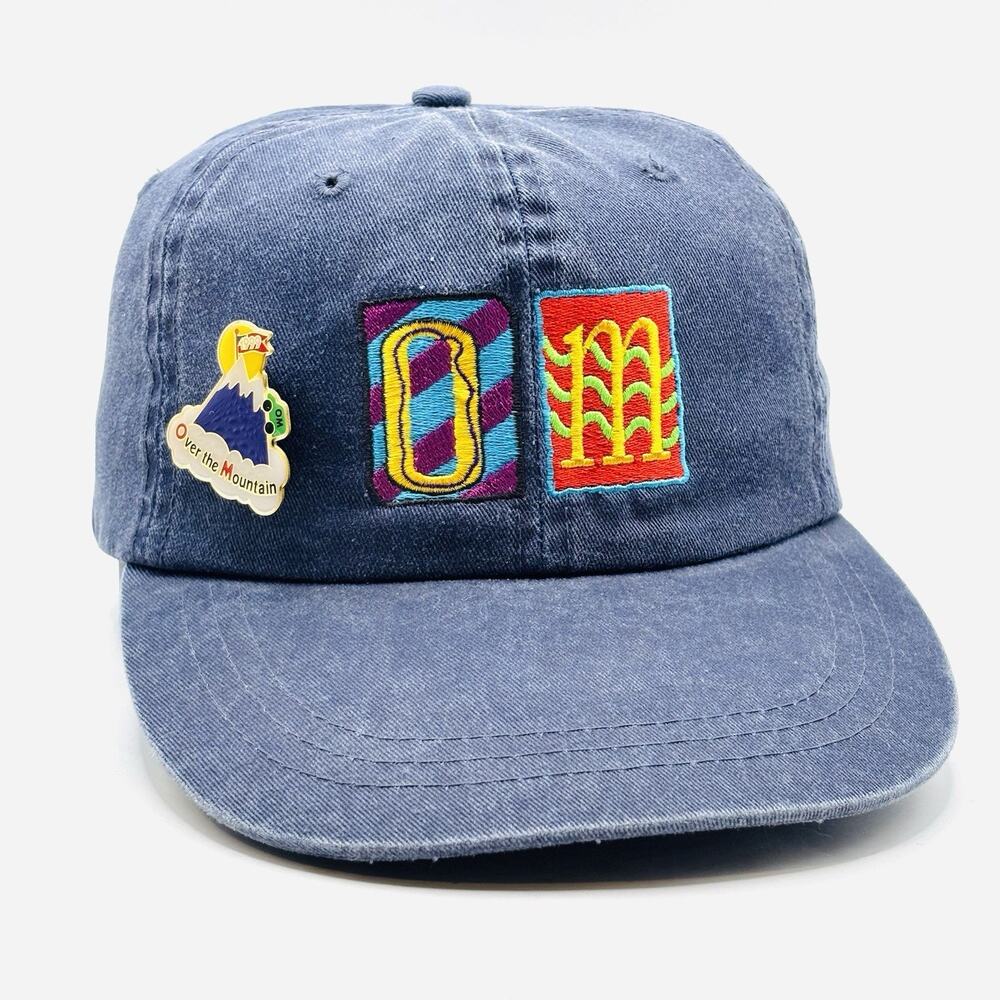 Vintage 90s Over The Mountain Hat Cap With Pin Looks Like McDonald’s Odd Future